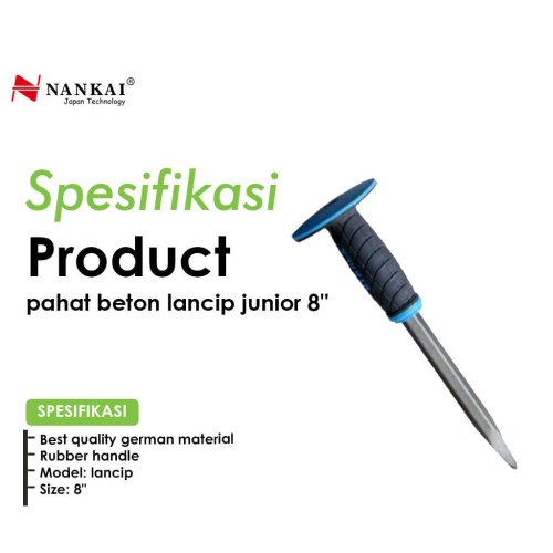 Junior Pahat Beton Lancip 8"