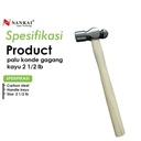 Junior Palu Konde Gagang Kayu 2 1/2 lb