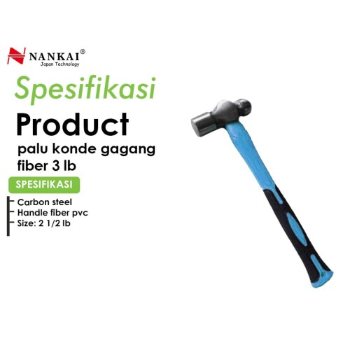 Junior Palu Konde Gagang Fiber 3 lb