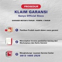 SANYO Mesin Pompa Air Sumur Dalam Submersible Non Auto - PS-W550-320