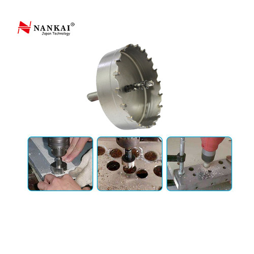 Nankai Mata Bor Holesaw Baja TCT 95 mm