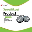 Nankai Batu Poles Diamond Grinding Wheel 1 Sisi 5" #240