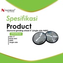 Nankai Batu Poles Diamond Grinding Wheel 1 Sisi 5" #400