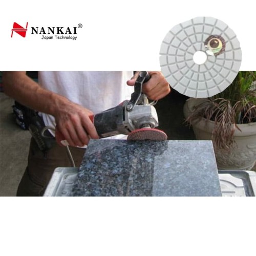 Dongsing Alas Pembersih Lantai Buff Polishing Pad 4"