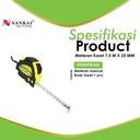 Nankai Meteran Manual Karet 7.5m x 25mm