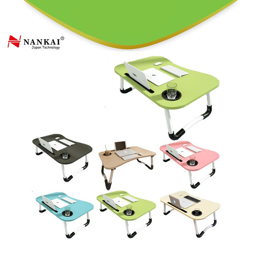 Meja Belajar Lipat Nankai - Putih