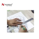 Nankai Penggaris Stainless Steel 200cm