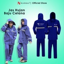 Jas Hujan Baju Celana Navy / Dark Blue XXL Nankai