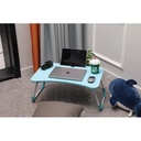 Meja Lipat Laptop Nankai - Biru