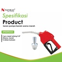 Nozzle/Keran Pompa Bensin Pertamini Merah Nankai