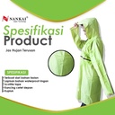 Jas Ujan Terusan Lengan / Ponco Lengan Nankai