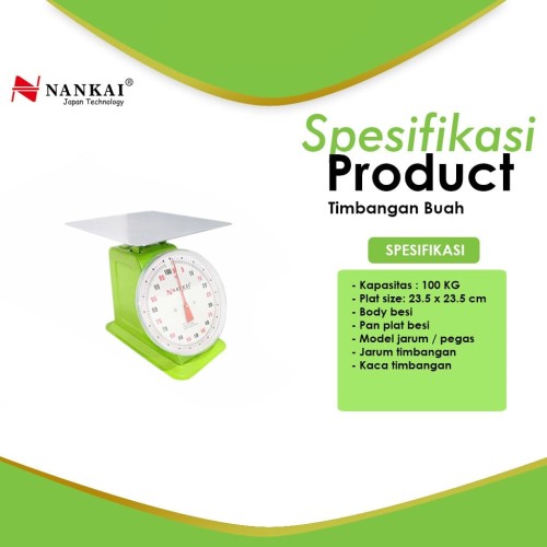 Timbangan Buah 100kg Nankai