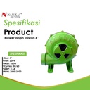 Blower Angin Keong Hijau 4" Nankai