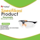 Kacamata Safety Sepeda Bening Nankai