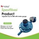 Nankai Regulator Low Pressure SM 888 + Meter