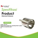 Nankai Mata Bor Pembolong Kaca / Diamond Holesaw 35mm
