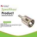 Nankai Mata Bor Pembolong Kaca / Diamond Holesaw 30mm