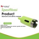 Nankai Diamond Core Drill 32mm / Mata Bor Batu Marmer Granite