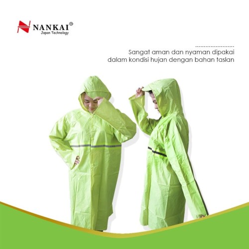 Jas Ujan Terusan Lengan / Ponco Lengan Nankai