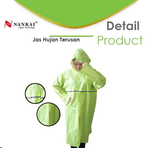Jas Hujan Ponco Lengan/Terusan Nankai