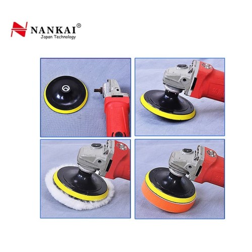 Nankai Velcro Pad 4" / Tatakan Amplas Gerinda Tangan