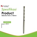 Joran Drill Mata Bor Tembok / Beton 5mm