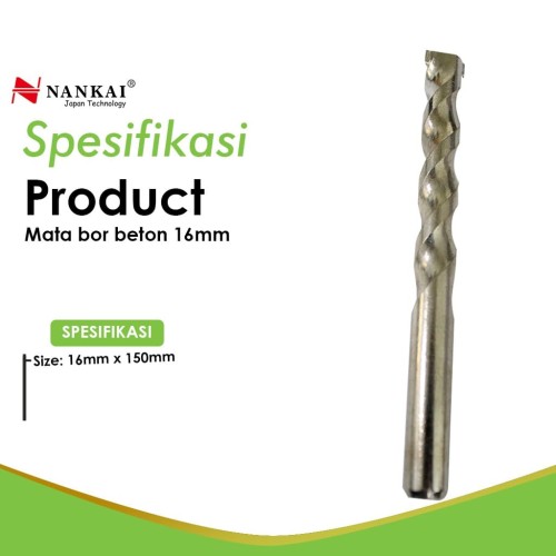 Joran Drill Mata Bor Tembok / Beton 16mm