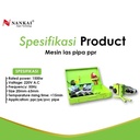 Nankai Mesin Las / Pemanas Pipa PPR 20mm - 63mm