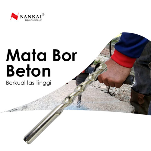 Mata Bor Joran Drill Beton / Joran Drill Tembok 14 mm Nankai