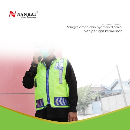 Rompi Safety Pengaman Security Hijau Nankai