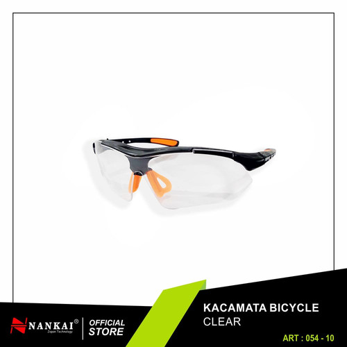 Kacamata Safety Sepeda Bening Nankai