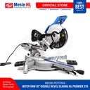 HL Mesin Potong Aluminium / Miter Saw 10" Double Bevel Sliding HL Premier 270