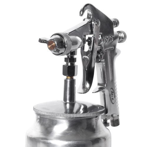 HL Spray Gun F75S H&L + Tabung Bawah