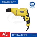 Mesin Bor Tangan H&L / Electric Drill Pro 10RE (Keyless Chuck)