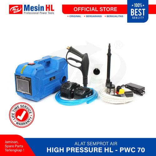 HL Mesin Cuci Steam / Jet Cleaner HL-PWC 70 Cordless