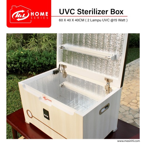 Sterilizer Box UV H&L Home Series - 2 Lampu @15 Watt