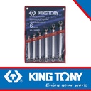 6 PC. 45° OFFSET RING WRENCH SET 1606MR