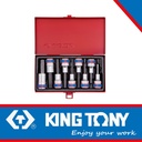 9PC. 1/2"DR. HEX BIT SOCKET SET H4-H17 80MML 4120PRC