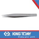 PINSET - STRAIGHT FINE POINT TWEEZERS 124MM - KING TONY 6AF11-125