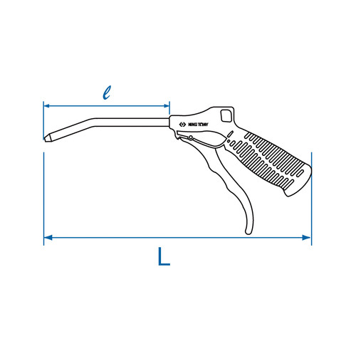 AIR BOLW GUN 10" - 79900-10