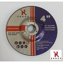 depressed grinding disc for 4" 100X6X16mm - KCT27-100