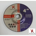 5 Pcs depressed grinding disc for 4" 100X6X16mm - KCT27-100