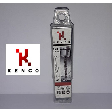 MATA BOR BESI HSS DRIL BIT KENCO 6MM - KCHSSD6