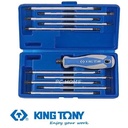 Obeng Set Dua Arah 11Pc- TWO WAY SCREWDRIVER SET -KING TONY 032518MR01