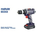 BOR IMPACT - CORDLESS IMPACT 20V MAKUTE - ELECTRIC POWER TOOLS - CD029