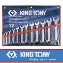 KUNCI PAS MURAH SET 12PC DOUBLE END WRENCH SET METRIC KINGTONY 01112MR