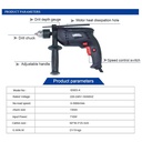BOR LISTRIK IMPACT - IMPACT DRILL 710W MAKUTE - POWER TOOLS - ID003-X