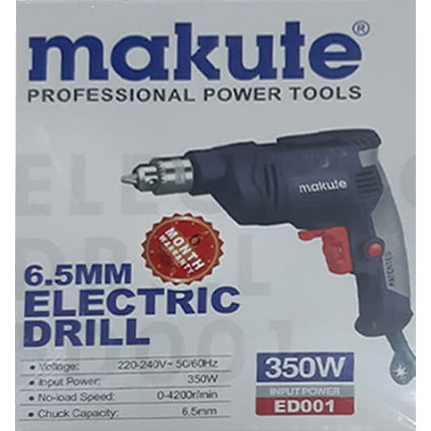 BOR LITRIK - DRILL 350W MAKUTE - ELECTRIC POWER TOOLS - ED001