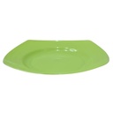 Piring Makan 22 cm Segi Plastik Dining / Dinner Plate Lunarplas Quinny