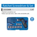 OBENG MURAH RATCHET DAN SOCKET SET 55PC 1/4 KING TONY 02555MR